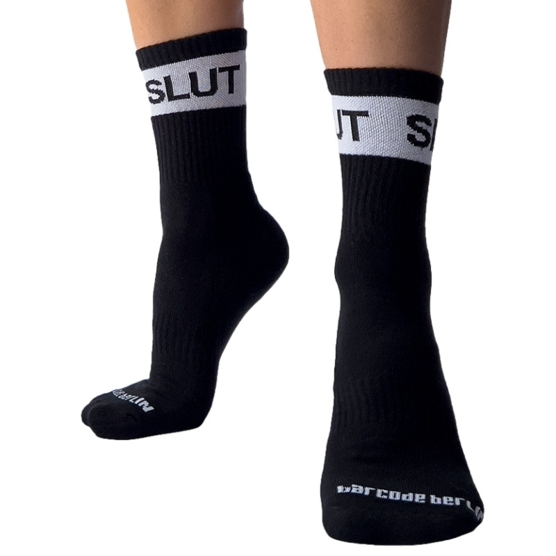 Barcode Berlin Chaussettes Fetish Slut Noires